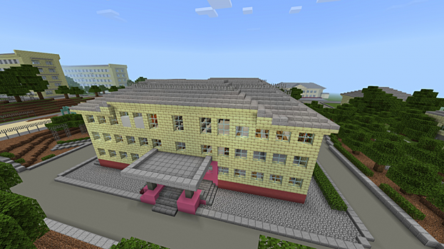В Minecraft появилась виртуальная копия саратовской школы
