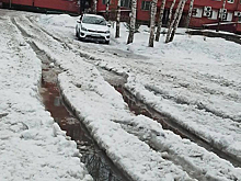 Потоп обрушился на жилые дома в Осинниках