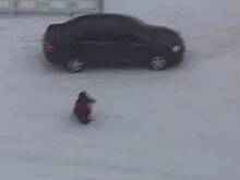 Школьников из российского города сдул ветер