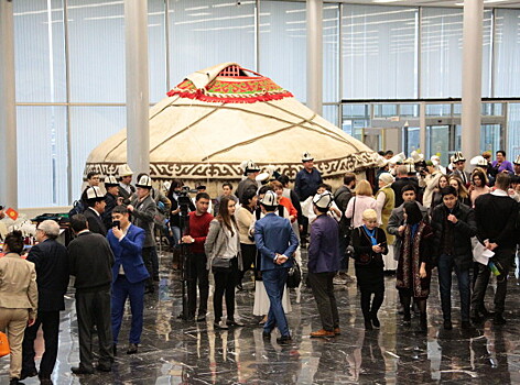 В Москве отметили день кыргызского ак калпака