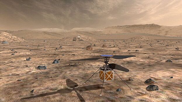 Вертолет Mars может стать новым способом исследования планет