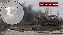 Высокоточный «Краснополь» уничтожил американскую гаубицу M109 ВСУ