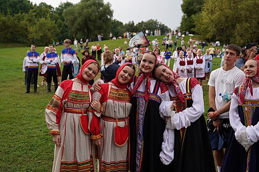 На фестивале «Русское поле» приготовили 2 044 килограмма древнерусской кальи