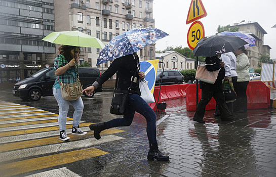 В Москве может выпасть до 60% месячной нормы осадков