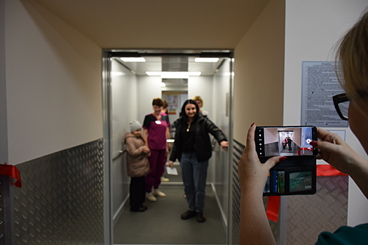 В поликлинике Выселковской ЦРБ запустили лифт
