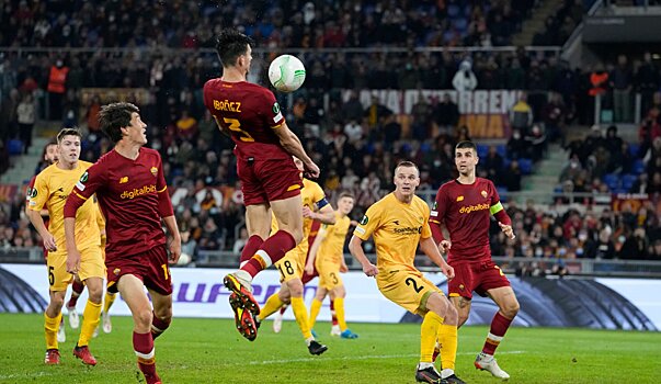 «Рома» впервые за 4 матча в сезоне обыграла «Буде-Глимт». У норвежцев 2 победы, 1 раз команды сыграли вничью