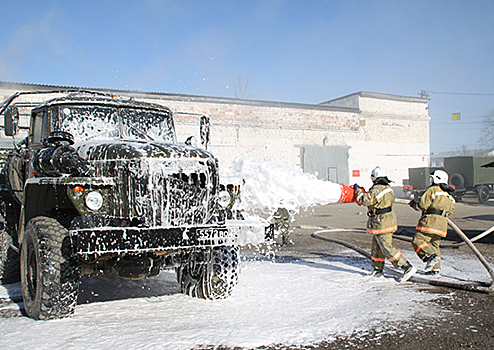 В Оперативной группе российских войск в Приднестровье прошли занятия с пожарными командами