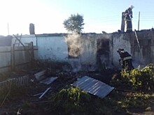 Главе погибшей на пожаре семьи помогут восстановить дом
