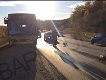 Пенсионерка пострадала в ДТП с автобусом и Mercedes в Барнауле