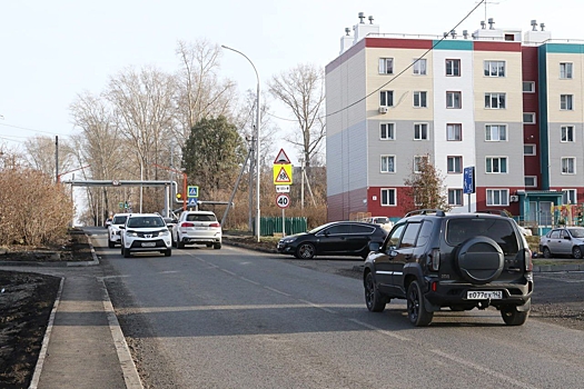 Капремонт переулка завершился в Кемерове