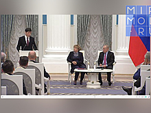Председатель Избиркома Дагестана Магомед Дибиров выступил на встрече с Президентом России Владимиром Путиным