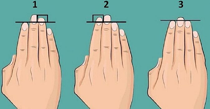 Психологический тест: посмотрите на длину своих пальцев и узнайте ваши скрытые черты характера