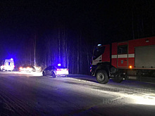В ЯНАО водитель не справился с управлением и улетел в кювет