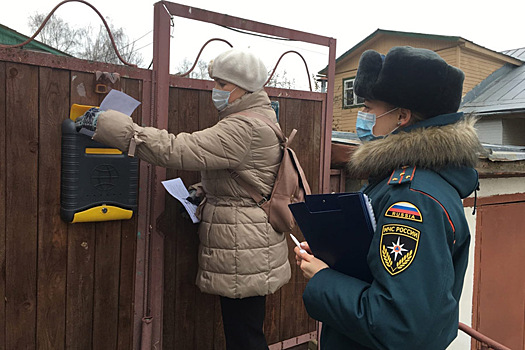 Проверили пожарную безопасность в частном секторе