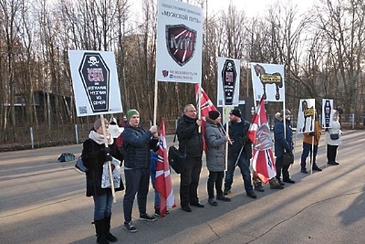 Митинг против принятия закона о домашнем насилии завершился в Москве