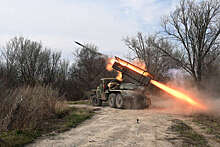 МО: ударами "Града" артиллеристы сорвали переброску ВСУ у западной границы РФ