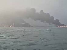 Названо количество пострадавших при столкновении танкера с судном у берегов Британии