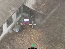 Освобождение Рыбного в Запорожской области показали на видео с дронов