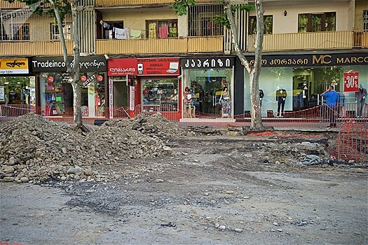 Какой станет улица Пекина в Тбилиси после ремонта