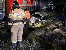 Уходившая от погони легковушка столкнулась с поездом под Ростовом, идет проверка