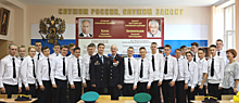 Представители УМВД по Тамбовской области поздравили воспитанников полицейского класса кадетского корпуса с Днем знаний