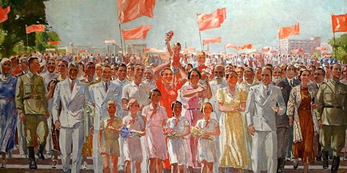 10 неизвестных: "Мир. Труд. Май" на картинах из Третьяковки