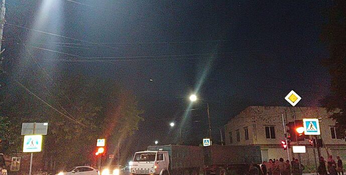 В Таганроге Камаз столкнулся с мотоциклом