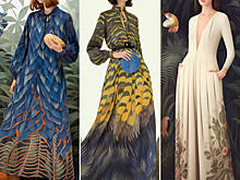 Алёна Ахмадуллина представила лукбук, созданный искусственным интеллектом