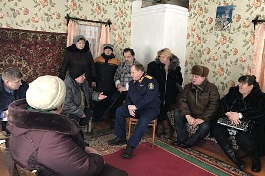 Забытые богом: руководитель СК выслушал жалобы жителей Севрюково