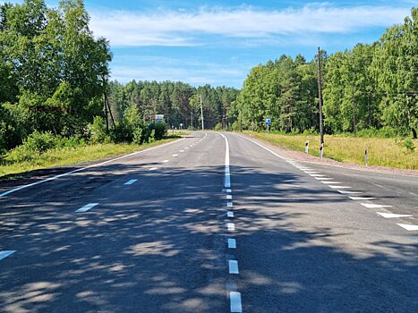 В Красноярском крае отремонтировали дорогу Ермаковское - Мигна за 52,3 млн рублей