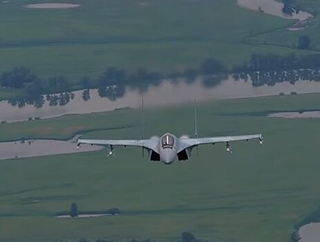 Минобороны РФ опубликовало воздушные съемки Т-50