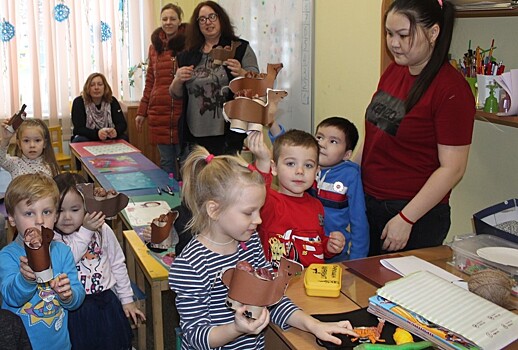 Два творческих мастер-класса для самых маленьких прошли на Зеленоградской