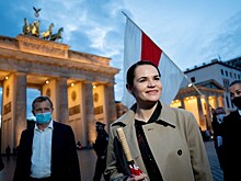 В Германии началась встреча Меркель и Тихановской