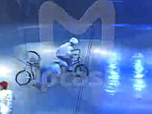 В Казани циркач упал с рампы во время трюка и попал в больницу