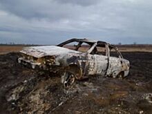 Тело в сгоревшей машине: в Курманаевском районе расследуется гибель мужчины