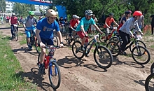 В Волгоградской области впервые прошла Всероссийская велосипедная гонка