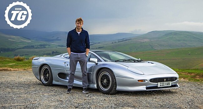 В Top Gear проверили максимальную скорость 30-летнего Jaguar XJ220