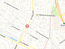 На четырех улицах ограничат скорость до 40 км/ч