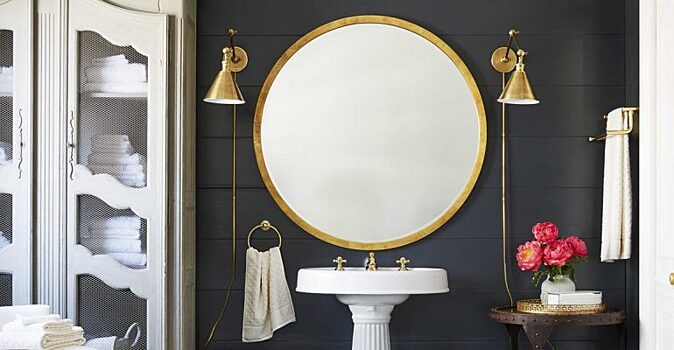 7 стильных цветов для любой ванной комнаты