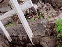 В Забайкалье из-за подмыва опоры был закрыт проезд по мосту в Красночикойском районе