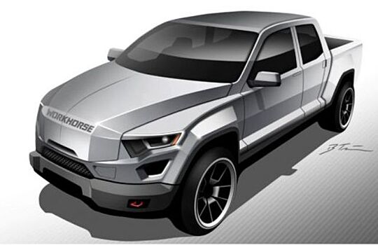 Представлен новый гибридный пикап Workhorse