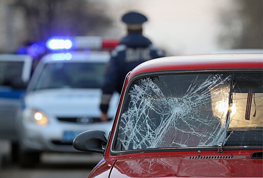 На Каширском шоссе в Москве столкнулись четыре авто