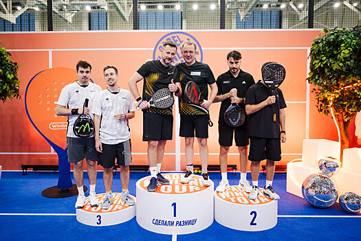 Алдонин и Булыкин выиграли первый Winline Padel Tour в категории Pro
