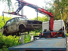 Около 140 брошенных автомобилей убрали в Красногорске с апреля