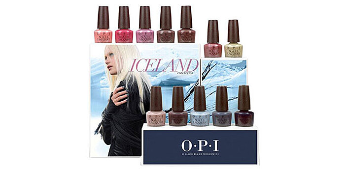 OPI выпустил коллекцию лаков, вдохновленную красотой Исландии