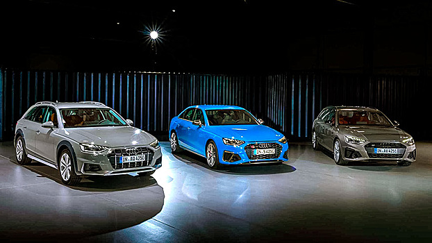 Audi представила обновленное семейство A4