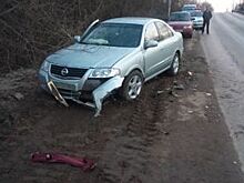 Мотоциклист без прав попал в Ряжске под Nissan