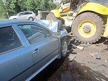 На Орел-Тамбов, врезавшись в трактор, погиб водитель «Шкоды»