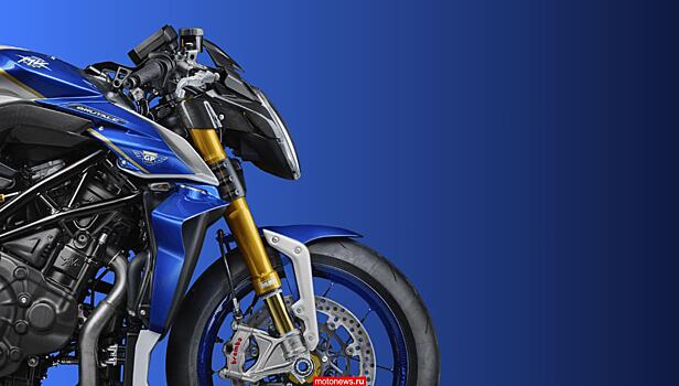 Новый мотоцикл MV Agusta получил множество премиальных компонентов