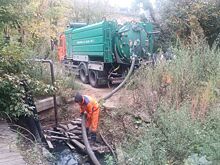 В городском округе Пушкинский проводят работы по промывке сетей водоснабжения